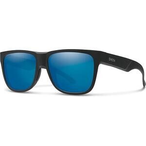 NWT Smith Men's Lowdown 2 Lifestyle Sunglasses, matte black/chromapop polarized